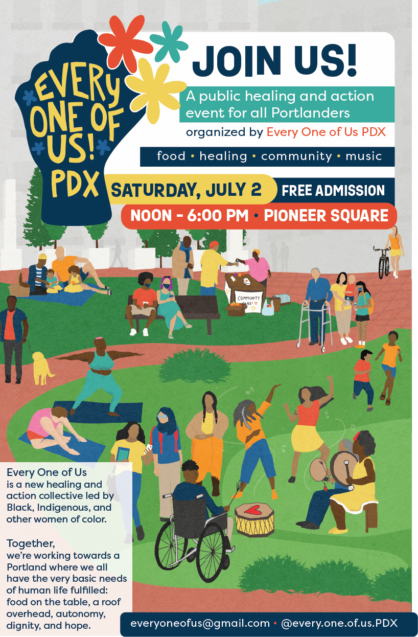 Every One Of Us: Community Healing Event | ACLU Of Oregon