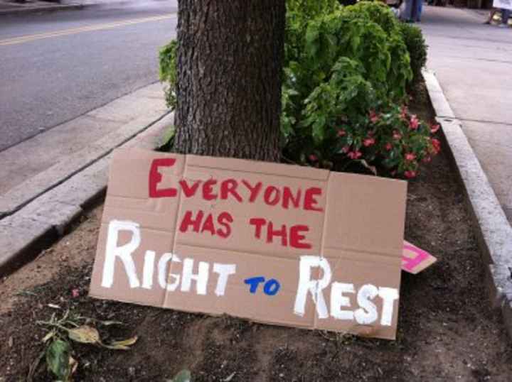 Right to Rest poster