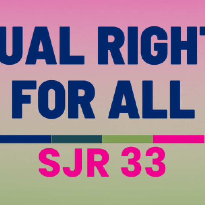 Equal Rights for All SJR 33