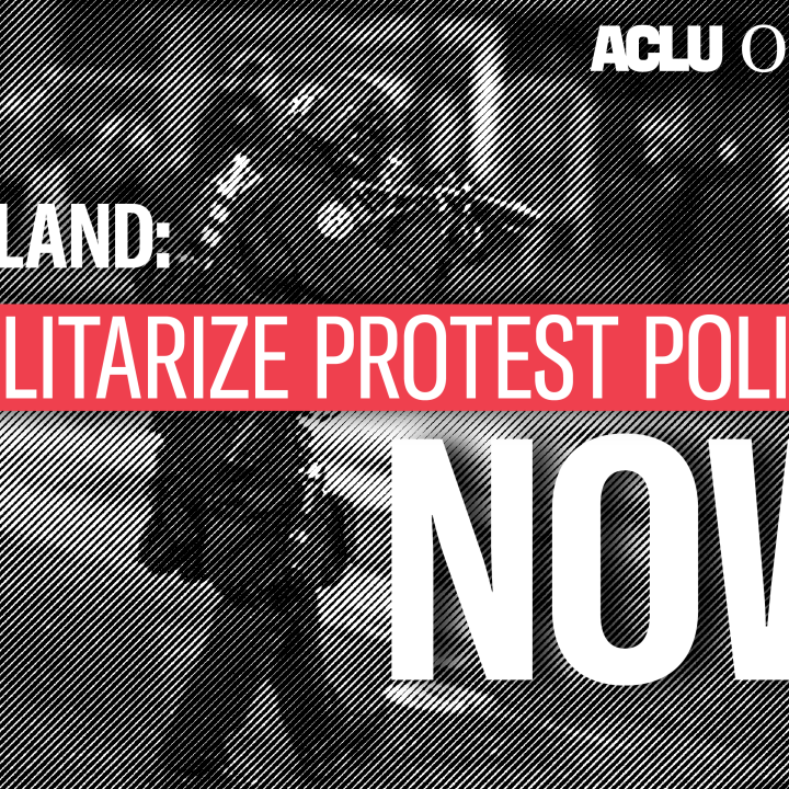 Portland: Demilitarize Protest Police Now