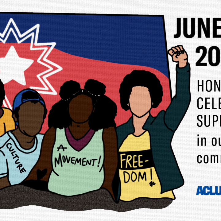 Honor celebrate and support in our communities: Juneteenth 2022