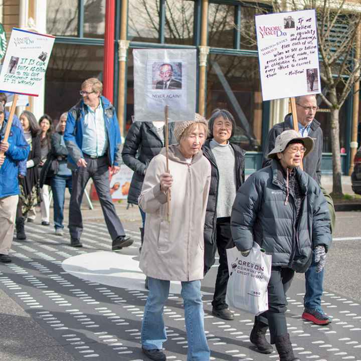 Min Yasui Demonstration Oregon